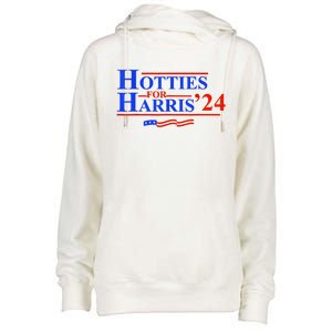 Hotties For Harris Womens Funnel Neck Pullover Hood