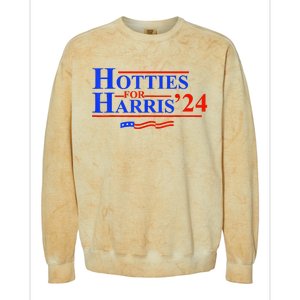 Hotties For Harris Colorblast Crewneck Sweatshirt