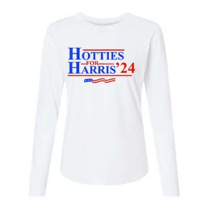 Hotties For Harris Womens Cotton Relaxed Long Sleeve T-Shirt