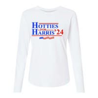 Hotties For Harris Womens Cotton Relaxed Long Sleeve T-Shirt