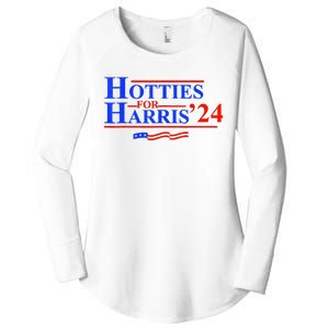 Hotties For Harris Women's Perfect Tri Tunic Long Sleeve Shirt