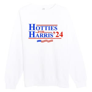 Hotties For Harris Premium Crewneck Sweatshirt