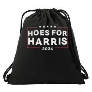 Hoes For Harris 24 Hotties For Harris 2024 Drawstring Bag