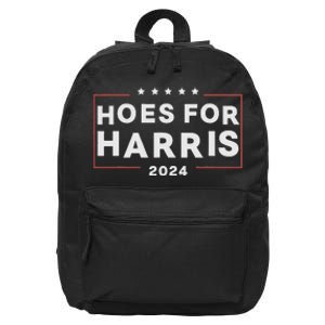 Hoes For Harris 24 Hotties For Harris 2024 16 in Basic Backpack