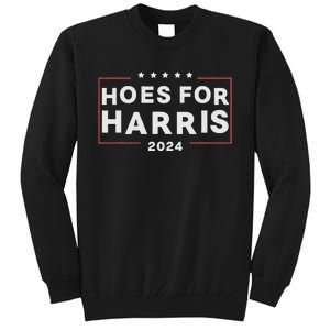 Hoes For Harris 24 Hotties For Harris 2024 Tall Sweatshirt