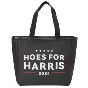 Hoes For Harris 24 Hotties For Harris 2024 Zip Tote Bag