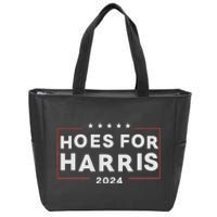 Hoes For Harris 24 Hotties For Harris 2024 Zip Tote Bag