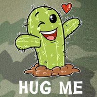 Hugs Free Hug Me Cacti Prickly Cactus Not A Hugger Hugging Funny Gift Legacy Tie Dye Trucker Hat