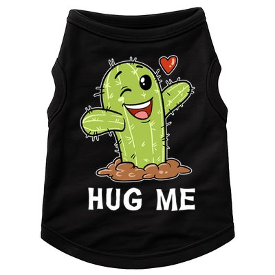Hugs Free Hug Me Cacti Prickly Cactus Not A Hugger Hugging Funny Gift Doggie Tank