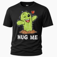 Hugs Free Hug Me Cacti Prickly Cactus Not A Hugger Hugging Funny Gift Performance Shirt
