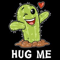 Hugs Free Hug Me Cacti Prickly Cactus Not A Hugger Hugging Funny Gift Sustainable Bucket Hat