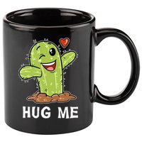 Hugs Free Hug Me Cacti Prickly Cactus Not A Hugger Hugging Funny Gift 11oz C Handle Ceramic Mug