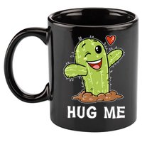 Hugs Free Hug Me Cacti Prickly Cactus Not A Hugger Hugging Funny Gift 11oz C Handle Ceramic Mug