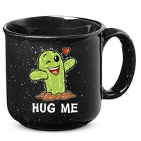 Hugs Free Hug Me Cacti Prickly Cactus Not A Hugger Hugging Funny Gift 15oz Campfire Ceramic Mug
