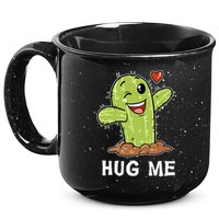 Hugs Free Hug Me Cacti Prickly Cactus Not A Hugger Hugging Funny Gift 15oz Campfire Ceramic Mug