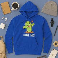 Hugs Free Hug Me Cacti Prickly Cactus Not A Hugger Hugging Funny Gift Hoodie