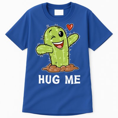 Hugs Free Hug Me Cacti Prickly Cactus Not A Hugger Hugging Funny Gift Tall T-Shirt