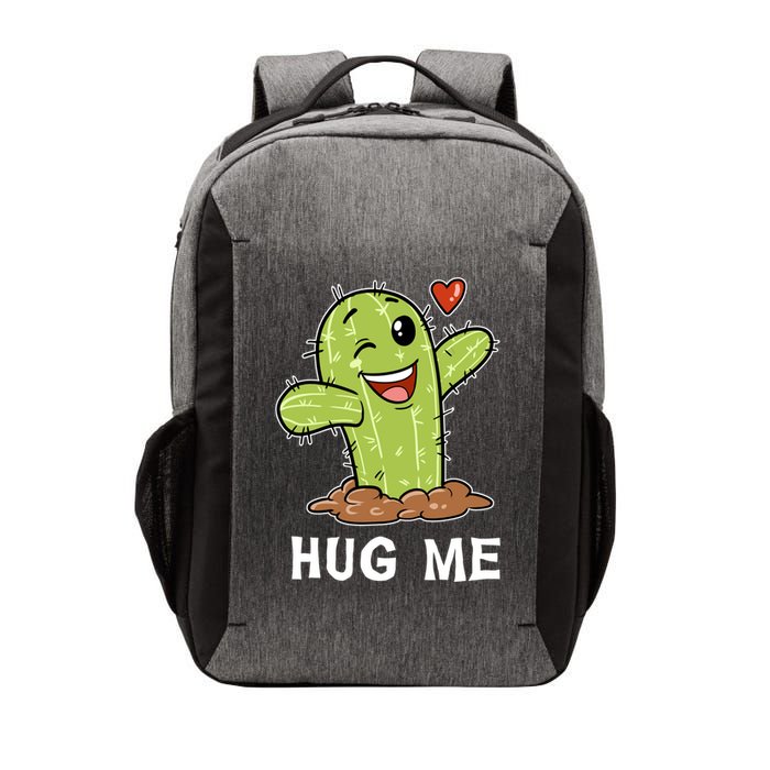 Hugs Free Hug Me Cacti Prickly Cactus Not A Hugger Hugging Funny Gift Vector Backpack