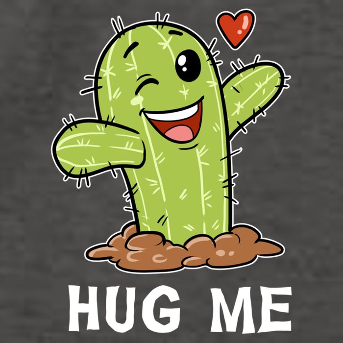 Hugs Free Hug Me Cacti Prickly Cactus Not A Hugger Hugging Funny Gift Vector Backpack
