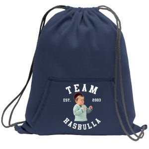 Hasbulla Funny Hasbulla Hasbullah Smile Sweatshirt Cinch Pack Bag