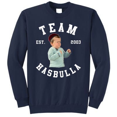 Hasbulla Funny Hasbulla Hasbullah Smile Tall Sweatshirt