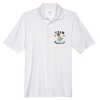 Hasbulla Funny Hasbulla Hasbullah Smile Men's Origin Performance Pique Polo