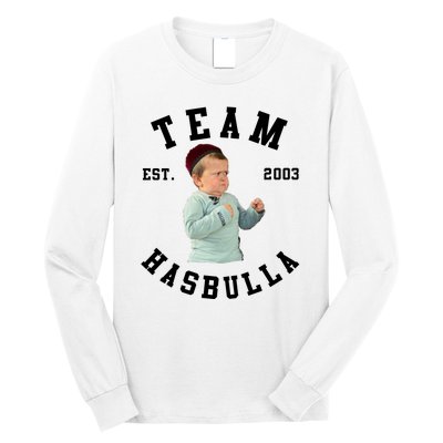 Hasbulla Funny Hasbulla Hasbullah Smile Long Sleeve Shirt