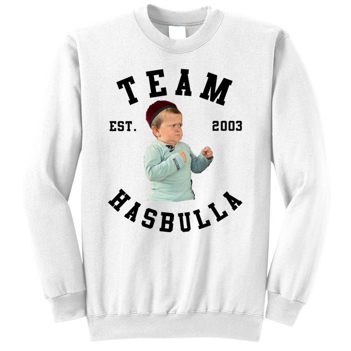 Hasbulla Funny Hasbulla Hasbullah Smile Sweatshirt