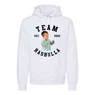 Hasbulla Funny Hasbulla Hasbullah Smile Premium Hoodie