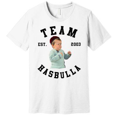 Hasbulla Funny Hasbulla Hasbullah Smile Premium T-Shirt