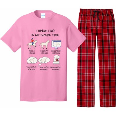 Horse For Horse Riding Pajama Set