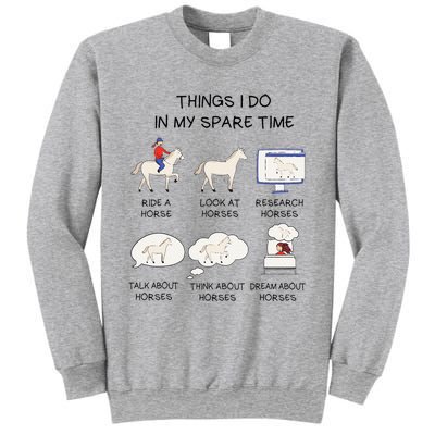 Horse For Horse Riding Sweatshirt