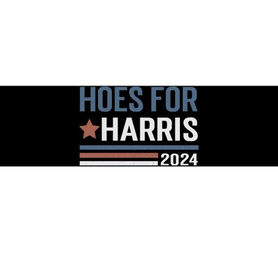 Hoes For Harris 24 Hotties For Harris 2024 Long Sleeve Bumper Sticker