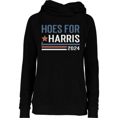 Hoes For Harris 24 Hotties For Harris 2024 Long Sleeve Womens Funnel Neck Pullover Hood