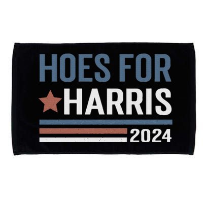 Hoes For Harris 24 Hotties For Harris 2024 Long Sleeve Microfiber Hand Towel