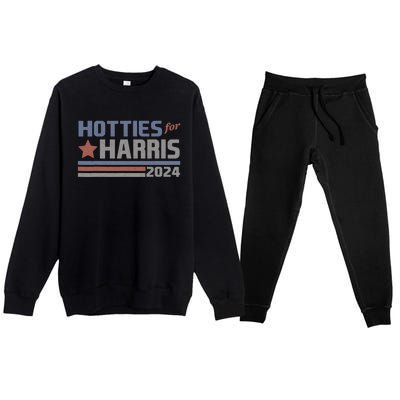 Hotties For Harris 24 Hotties For Harris 2024 Premium Crewneck Sweatsuit Set