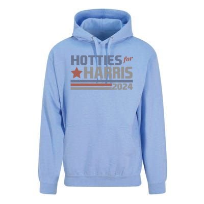 Hotties For Harris 24 Hotties For Harris 2024 Unisex Surf Hoodie