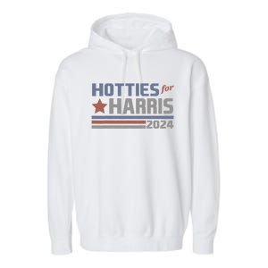 Hotties For Harris 24 Hotties For Harris 2024 Garment-Dyed Fleece Hoodie