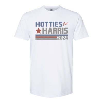 Hotties For Harris 24 Hotties For Harris 2024 Softstyle CVC T-Shirt