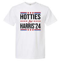 Hotties For Harris 2024 Funny Election Kamala Garment-Dyed Heavyweight T-Shirt