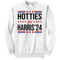 Hotties For Harris 2024 Funny Election Kamala Sweatshirt