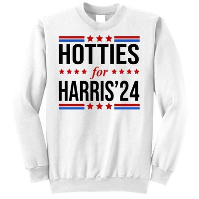 Hotties For Harris 2024 Funny Election Kamala Sweatshirt