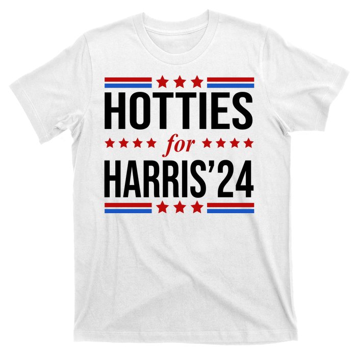 Hotties For Harris 2024 Funny Election Kamala T-Shirt