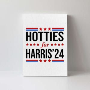 Hotties For Harris 2024 Funny Election Kamala Canvas