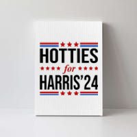 Hotties For Harris 2024 Funny Election Kamala Canvas