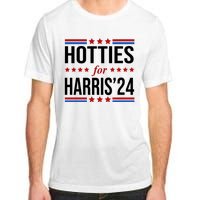 Hotties For Harris 2024 Funny Election Kamala Adult ChromaSoft Performance T-Shirt