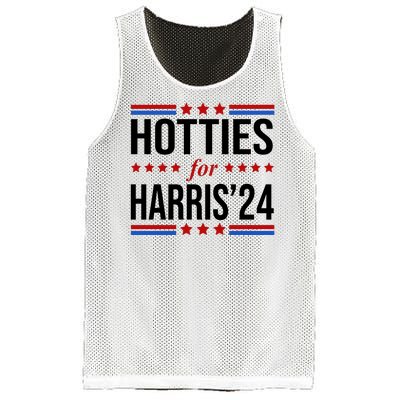 Hotties For Harris 2024 Funny Election Kamala Mesh Reversible Basketball Jersey Tank