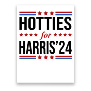 Hotties For Harris 2024 Funny Election Kamala Poster