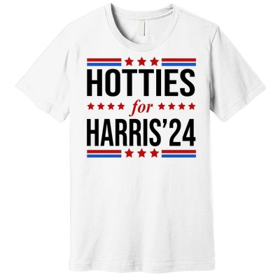 Hotties For Harris 2024 Funny Election Kamala Premium T-Shirt