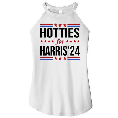 Hotties For Harris 2024 Funny Election Kamala Women’s Perfect Tri Rocker Tank